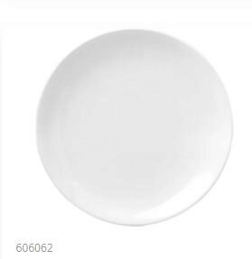 GURAL ENT WIT PLAT PORSELEINEN BORD 30CM - 606062