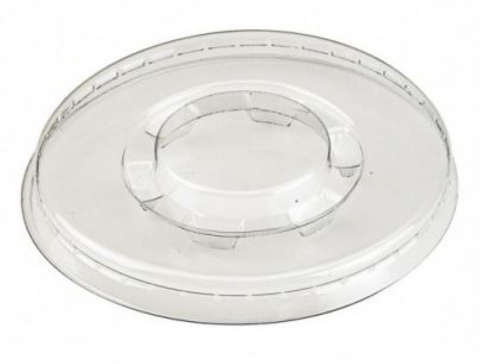 80MM FLAT PET LID FOR 130ML BLACK ICE CREAM JAR 100PC