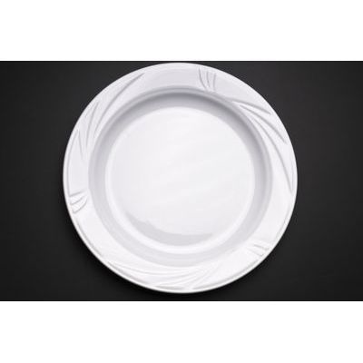 ARCADIA ASSIETTE PLATE 30.5 CM PORCELAINE BLANCHE - 007617