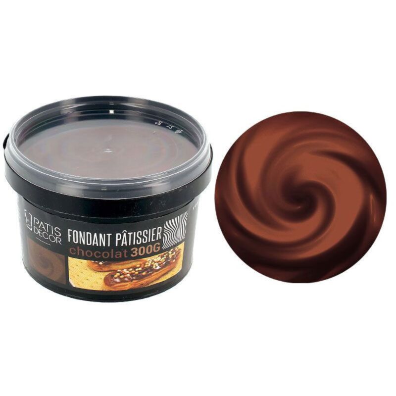 PATISDECOR CHOCOLADEGEBAKFONDANT 300GR