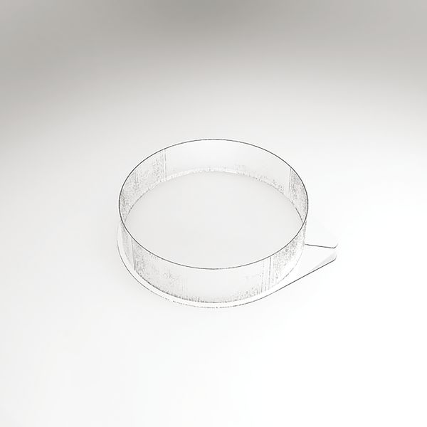 PCB Entremets Platte ronde mallen voor 100 stuks ø 20 cm D. 4,5 cm 100 stuks ***s/cd***
