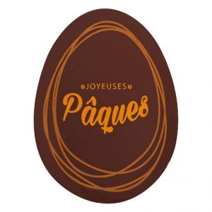  060978 PCB CN JOYEUSES PÂQUES EGGS 5X3.7 CM 80PCS ***S/CD***
