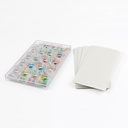 1010890 FEUILLE CHOCOTRANSFERTS POUR MOULE PRALINE102 PCES