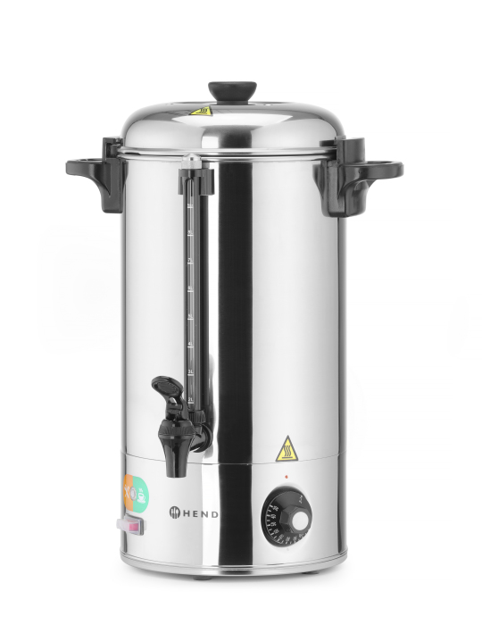 HENDI HOT DRINK DISPENSER STAINLESS STEEL 9L SINGLE WALL 2200W