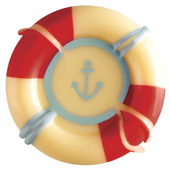 061337 PCB BUOYS CB LE CAP Ø 4.5 CM 40PCES ***S/CD***