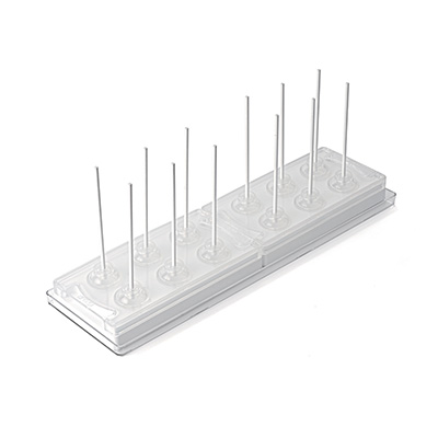 SILIKOMART MOULE 12 CAKE POPS MUL 3D-28 Ø 28MM VOL 11.5ML + 36 BATONS