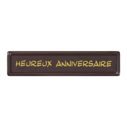 2054107 STRIPS HEUREUX ANNIVERSAIRE CHOCO 150 PCES