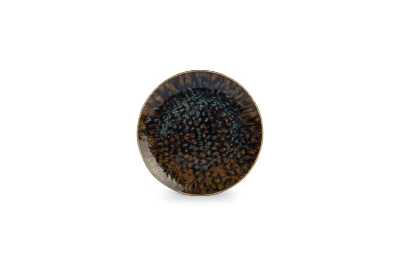 BONBISTRO RESTO BRUIN/BLAUW DINERBORD 27CM - 743022