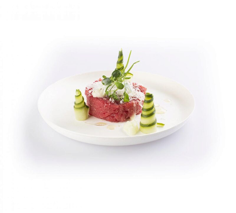 SIER BAGASTRO RONDE PLATTE BORDEN 16XH1.5CM 40 STUKS