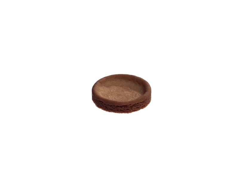 SABLE BRETON SB01C CHOCOLATE TARTLET BASE Ø8.2CM 96PCS