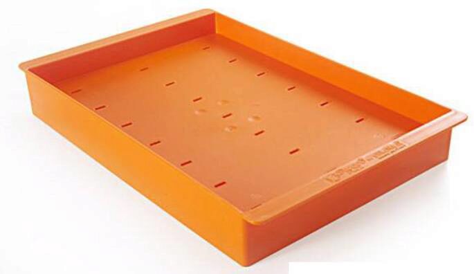 DISPLAY VOOR 21 FRISCO'S VAN ONDER ORANJE 235 X 360 X 48M