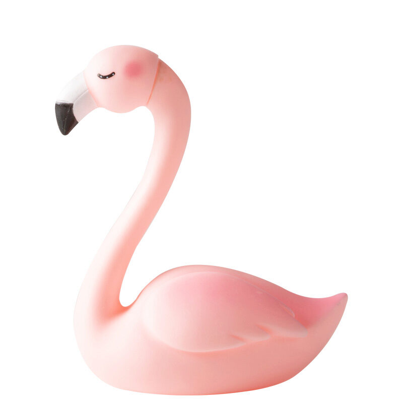 1070361 FIGURINE FLAMINGOS 13X10CM 6 PCES***S/CD***