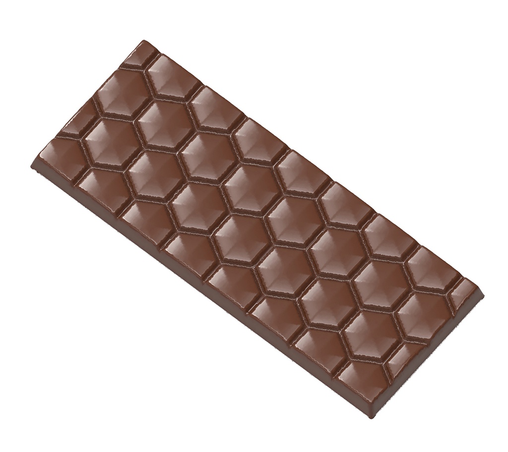 BEEHIVE COMB CHOCOLATE MOLD CW2454 1X4 -- 68.5GR