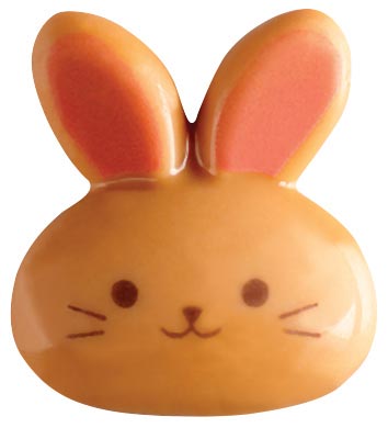 050268 PCB RABBIT HEADS CBC 3X2.7 CM 77PCES ***S/CD***