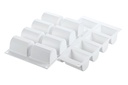 SILIKOMART LOG MOLD 8 X 140ML 75 X 50 H 46MM