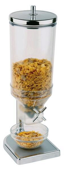 APS DISTRIBUTEUR DE CEREALES GRIS - 21.5x17xH54cm - 4.5L