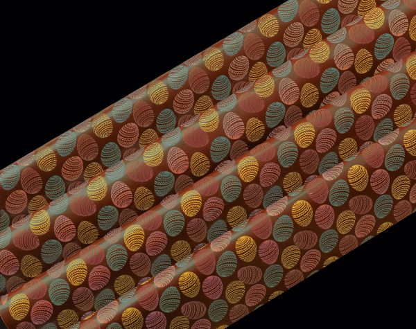 061333 PCB BEDRUKT VEL GEMENGD 40X25 CM 17 STUKS ***S/CD***