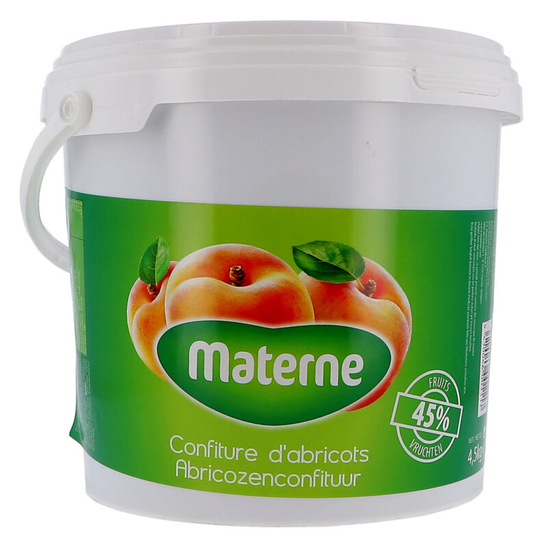 ABRIKOZENCONFITUUR 4,5KG PATRIA MATERNE