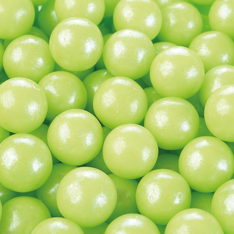 1057427 GREEN SUGAR PEARL Ø 1CM 800G ON/ORDER