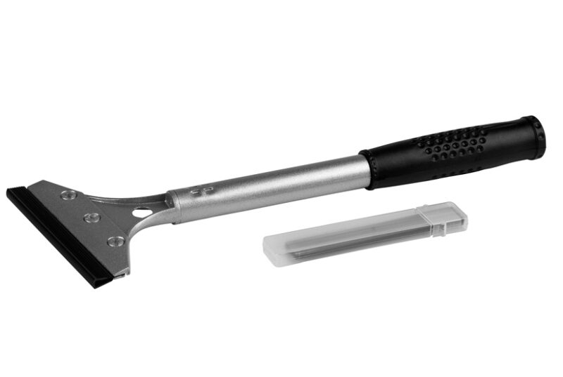25CM HANDLE SCRAPER + 10 10CM REPLACEMENT BLADES