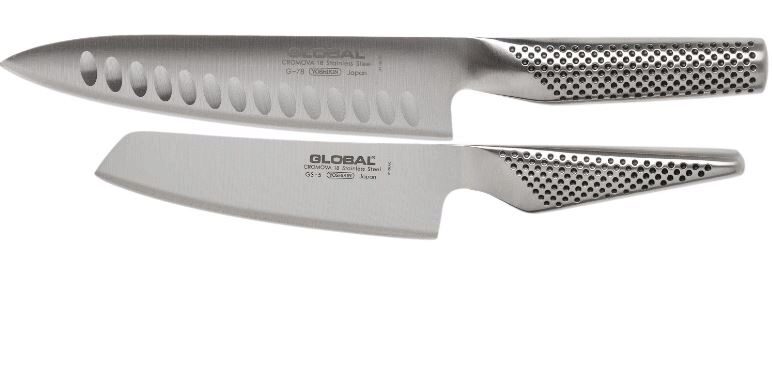 GLOBAL G-7805 2-PIECE KNIFE SET G78+GS5