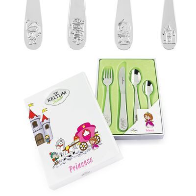 KELTUM JUNIOR "PRINCESS" SET COUVERTS ENFANTS INOX 18/10