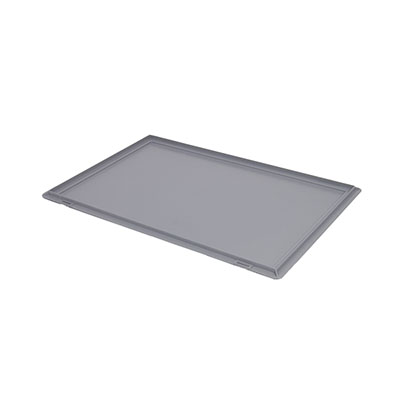 GREY LID FOR EURONORM 60X40 STANDING CONTAINER