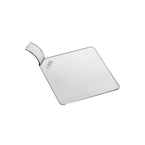 TRANSPARANT VIERKANT PALET GEBAKREK 8X8CM