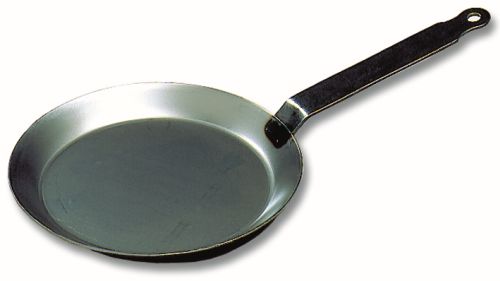 MATFER ROUND CREPE PAN STEEL 24CM THICKNESS 2 MM - ALL HOB