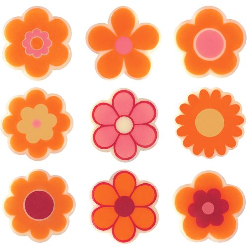 087133 PCB FLOWERS CB FLOWER POWER 9 DESIGNS 176PCES ***S/CDE***