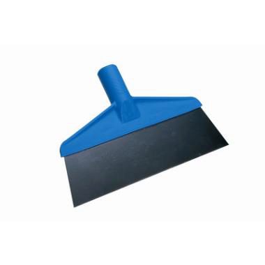 *FF*VIKAN 29103 GRATTOIR SOL POLYPROPYLENE BLEU LAME  INOX 17.5X26CM SANS MANCHE