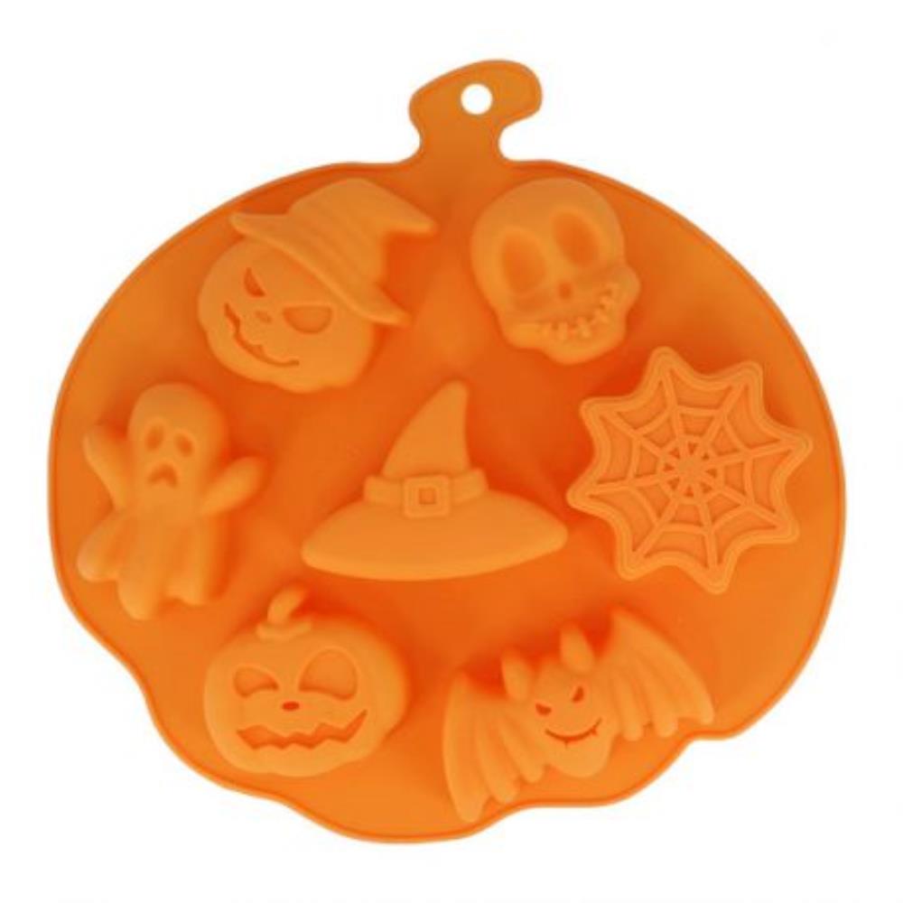 MOULE SILICONE HALLOWEEN 7 EMPREINTES