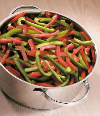 ❄️MIXED PEPPERS IN STRIPS 2,5KG