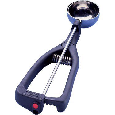 STOCKEL PINCE GLACE BAKELITE INOX MANCHE BLEU 1/20 Ø 56MM 50ML MODELE K