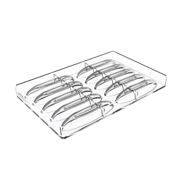 SILIKOMART PRALINE MOLD TRITAN CH043 SOGNO B N.10 11.5X2.5XH1.5CM