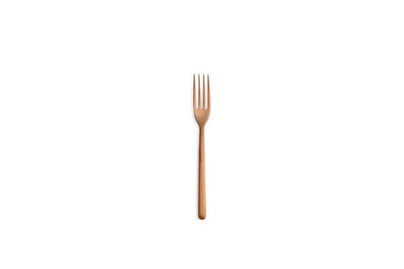 COMAS CANADA VINTAGE COPPER FOURCHETTE DESSERT 18%