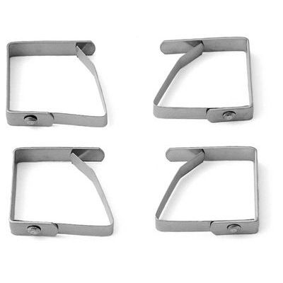 PINCE INOX NAPPE LES 4 PCES