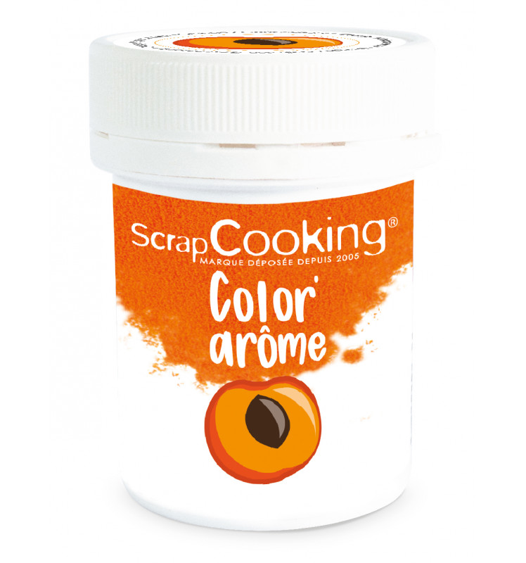 SCRAPCOOKING FOOD FLAVOR COLORANT ORANGE/APRICOT 10GR