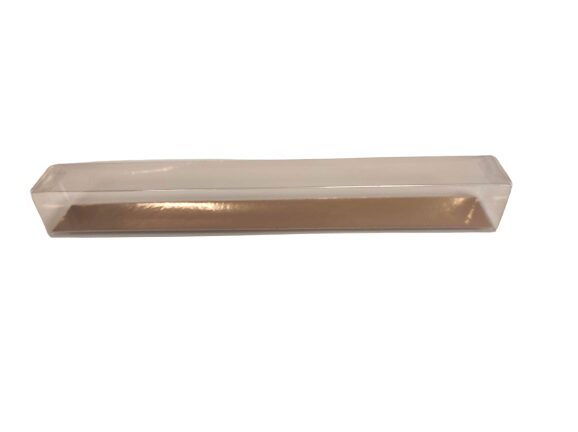 ETUI CELLO RECTANGULAIRE AVEC CARTON OR 250X30X30MM