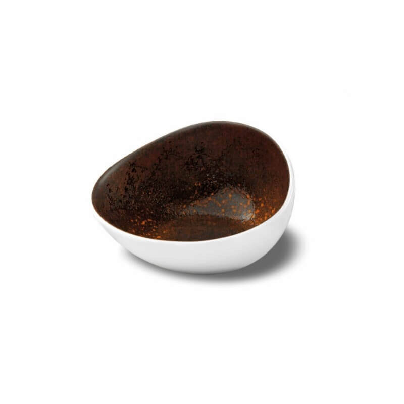 LE COQ ESTIA INCLINED PORCELAIN BOWL 8X7.5XHT5CM - LEST019RG214080