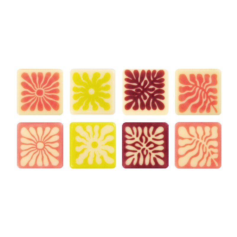 *FF*2034095 CARRÉ AVEC MOTIF 2CM 300PCS