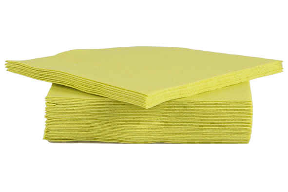 *FDS*C&T PROF SERVIETTE COCKTAIL VERT KIWI 25X25CM 40PCES