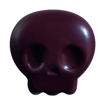 088221 PCB TÊTE DE MORT CN 2,5X2,4 CM 117PCS ***S/CDE***