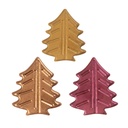 2015553 CHRISTMAS TREES 3.5X4.5CM 120PCS