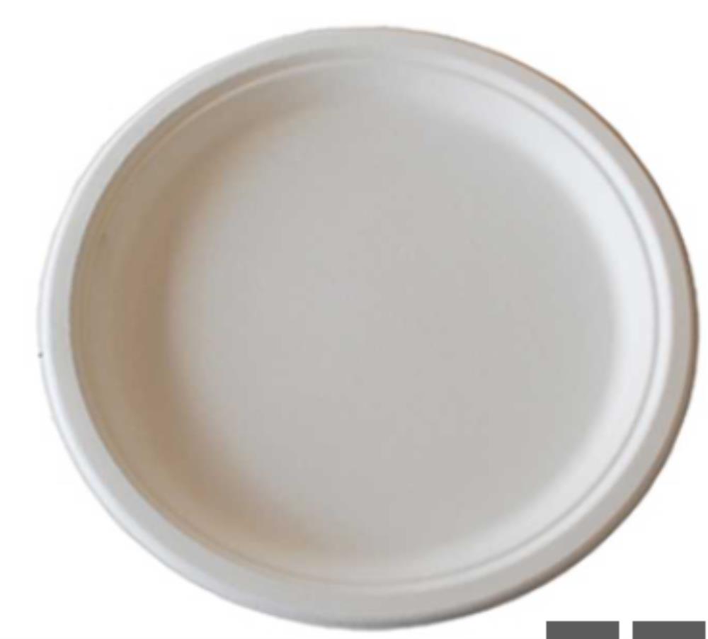 BELIX PULP PLATE DIAM. 26CM PACK OF 25PCS