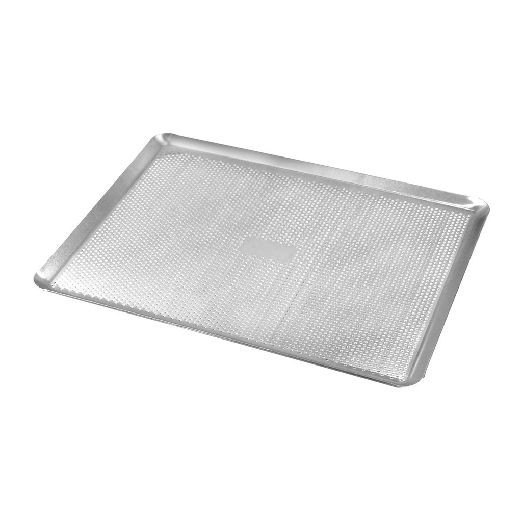 KEMPF PLAQUE ALUMINIUM 40X30CM PERFOREE 4 BORDS A 45° EPAISSEUR 1,5MM