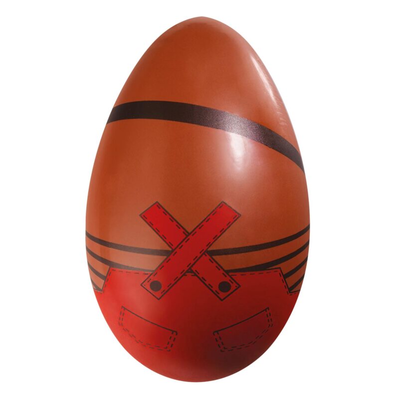 074008 PCB MOULES DEMI-ŒUFS LES RIGOLOS 2 DESIGNS POUR 8 PIÈCES 13,4X8,7 CM 16PCES ***s/cd***