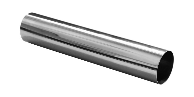TUBE GALETTE ROULEE 27 MM LONGUEUR 14CM -DIAM 2.7 EN INOX 0.3MM