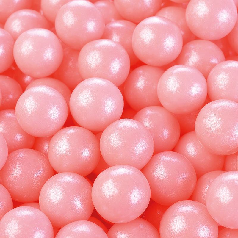 1057428 PINK SUGAR PEARL Ø 1CM 800G ***S/CDE***