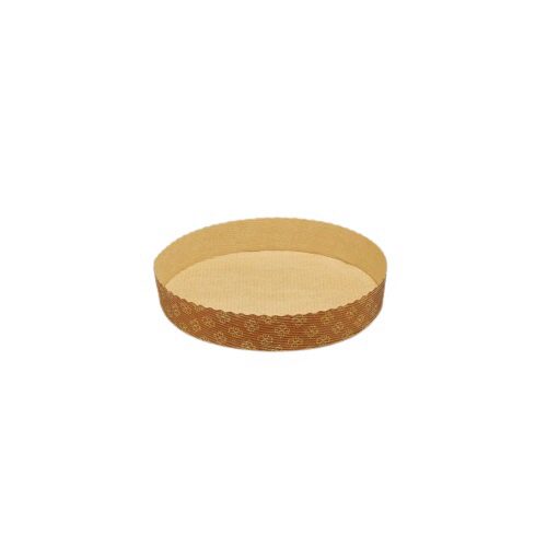 ROND BAKVORMEN IN PAPIER DIAM 18,5CM H35MM 50STUKKEN=PAK